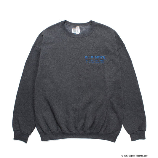 アメリカのジャズレーベル「ブルーノート」とのコラボレーションスウェットシャツ (タイプ4) BLUENOTE-WM-SS08-FRONT