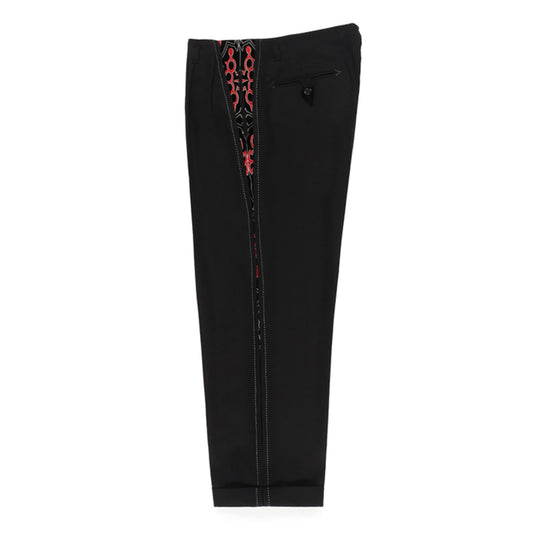 ウルフズヘッドのコラボレーションロカビリーパンツ WOLFSHEAD-WM-PT15 Black