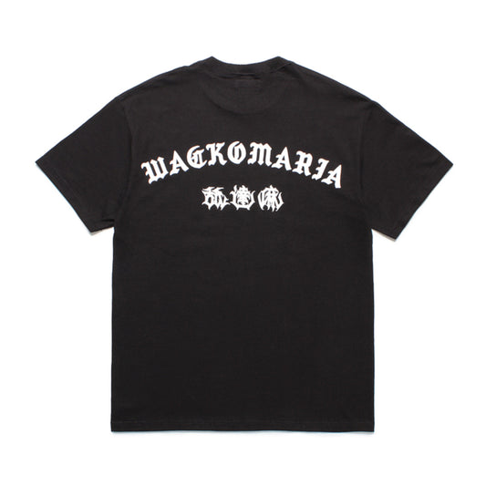 WACKO MARIA2024年春夏コレクション-舐達麻 / HIGH TIMES / T-SHIRT NMD-WM-TEE01-BLACK-