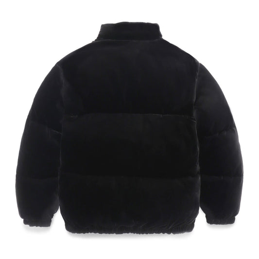 WACKO MARIA(ワコマリア)2024年秋冬コレクション「天国東京」から、滋賀県のアウトドアブランド「NANGA(ナンガ)」社とのコラボレーションダウンジャケットNANGA / VELVET DOWN JACKET 24FW-WMO-NA04背面。