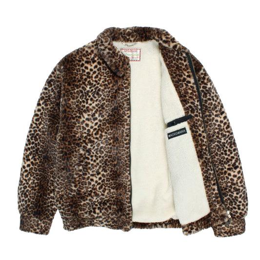 WACKO MARIA(ワコマリア)2025年秋冬コレクション「天国東京」から、アメリカのアパレルブランド「McGREGOR(マクレガー)」社とのコラボレーションアンチフリーズジャケット MCGREGOR / LEOPARD FAUX FUR ANTI-FREEZE JACKET 25FW-WMO-MC02を入荷致しました。裏地