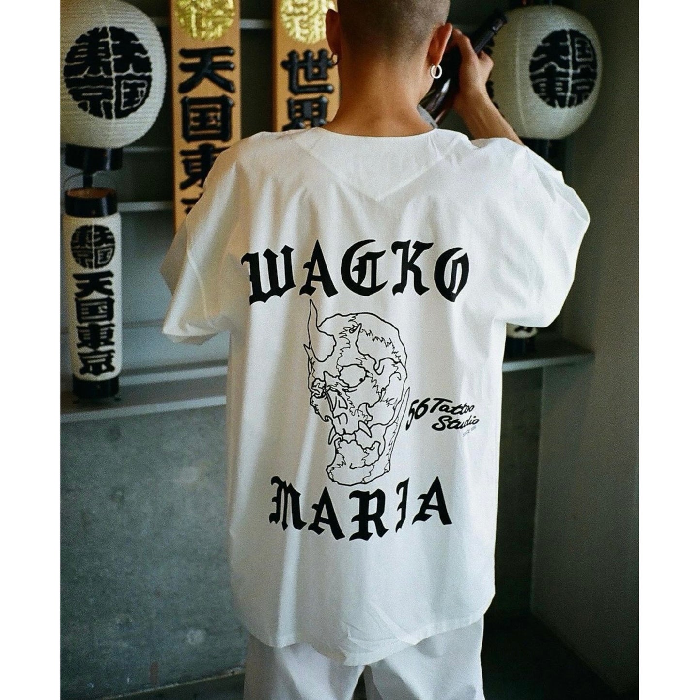 WACKO MARIA | 56 TATTOO STUDIO DABO SHIRT (TYPE-4) | 56TS-WM-DB04