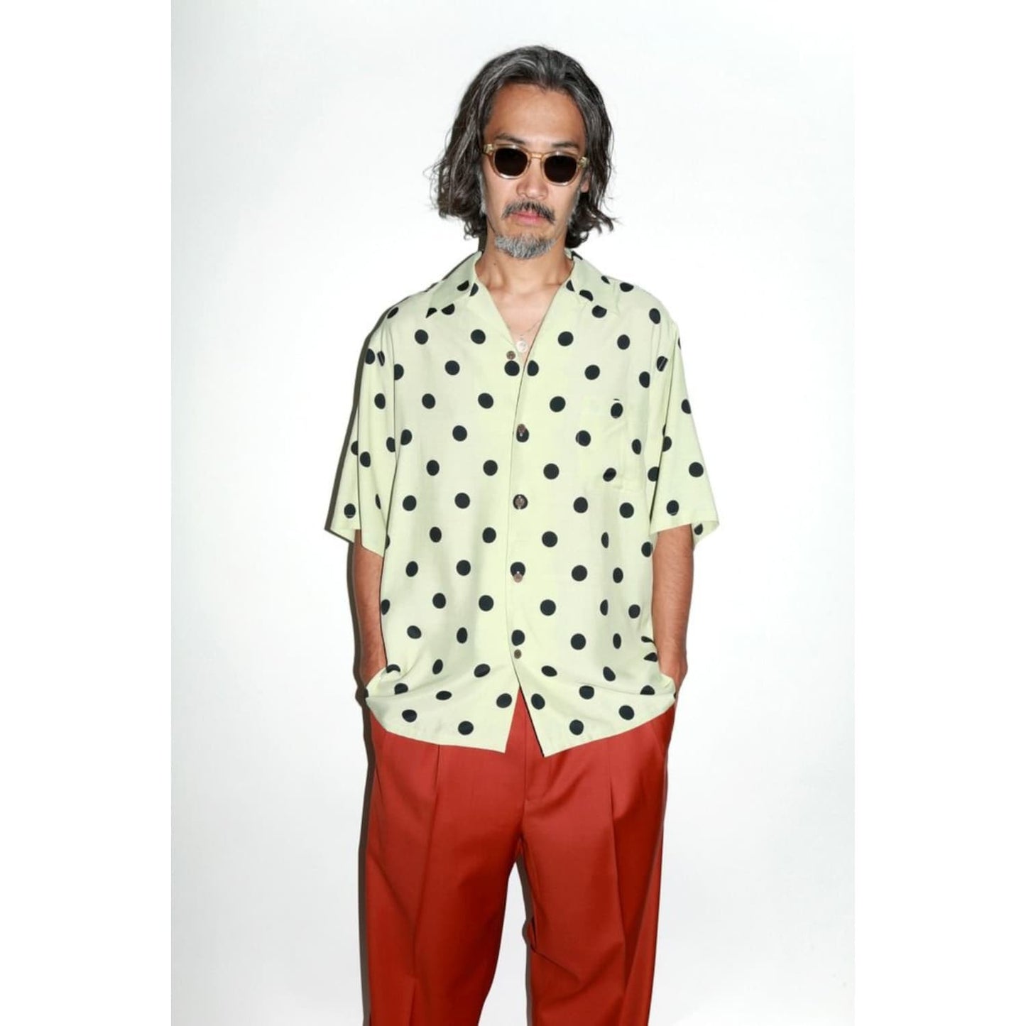 WACKO MARIA | DOTS HAWAIIAN SHIRT (TYPE-3) | 24SS-WMS-HI03