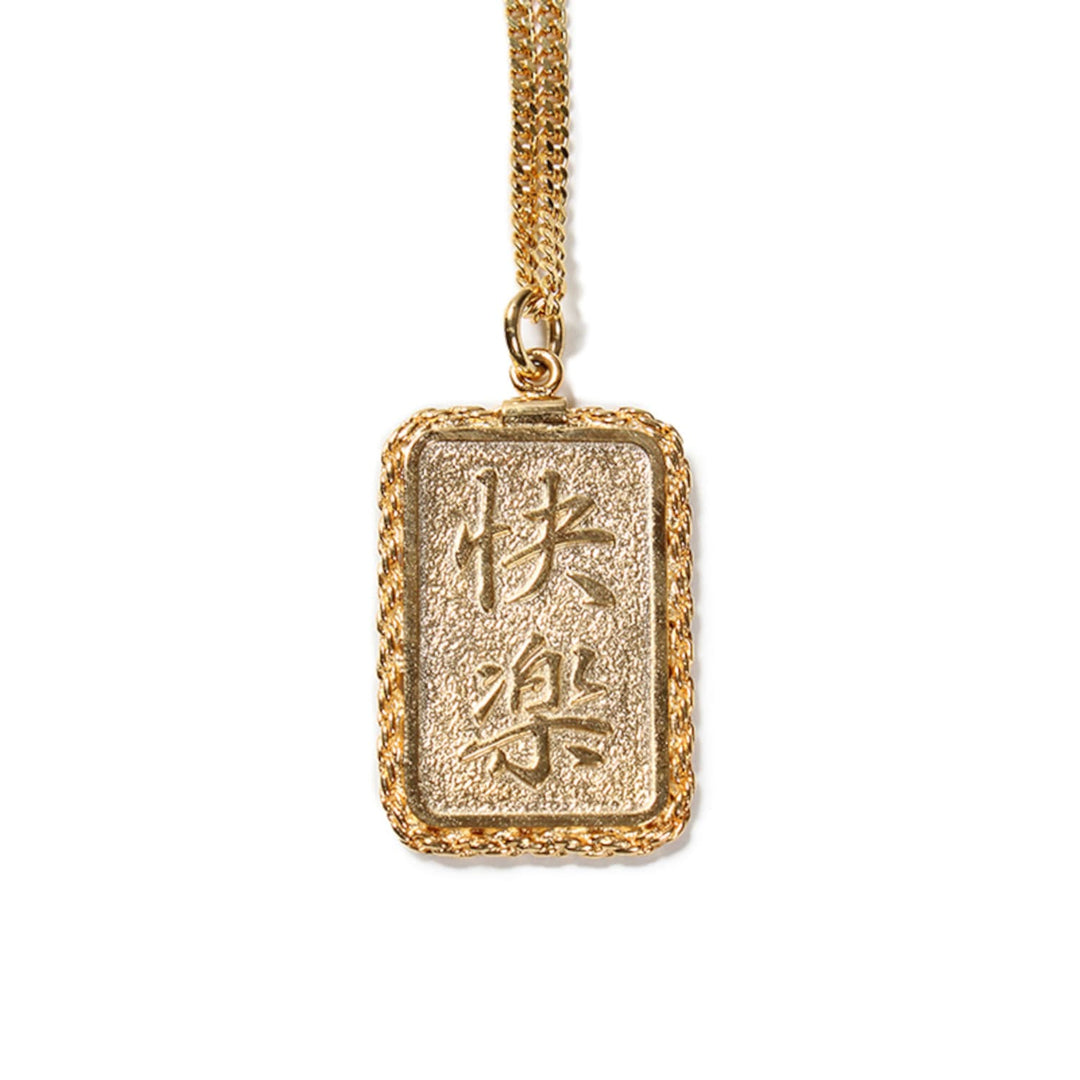 Plate Necklace (Gold) WMGP-NL07 | WACKOMARIA 2024 Spring/Summer 