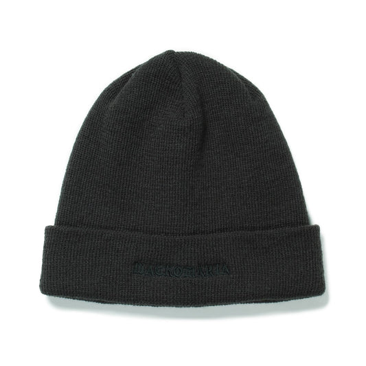 WACKO MARIA(ワコマリア)2024年 秋冬コレクション「天国東京」から、ニットウォッチキャップ KNIT WATCH CAP TYPE-2 24FW-WMA-CP05のチャコールを入荷致しました。
WACKO MARIAのロゴ刺繍入り。