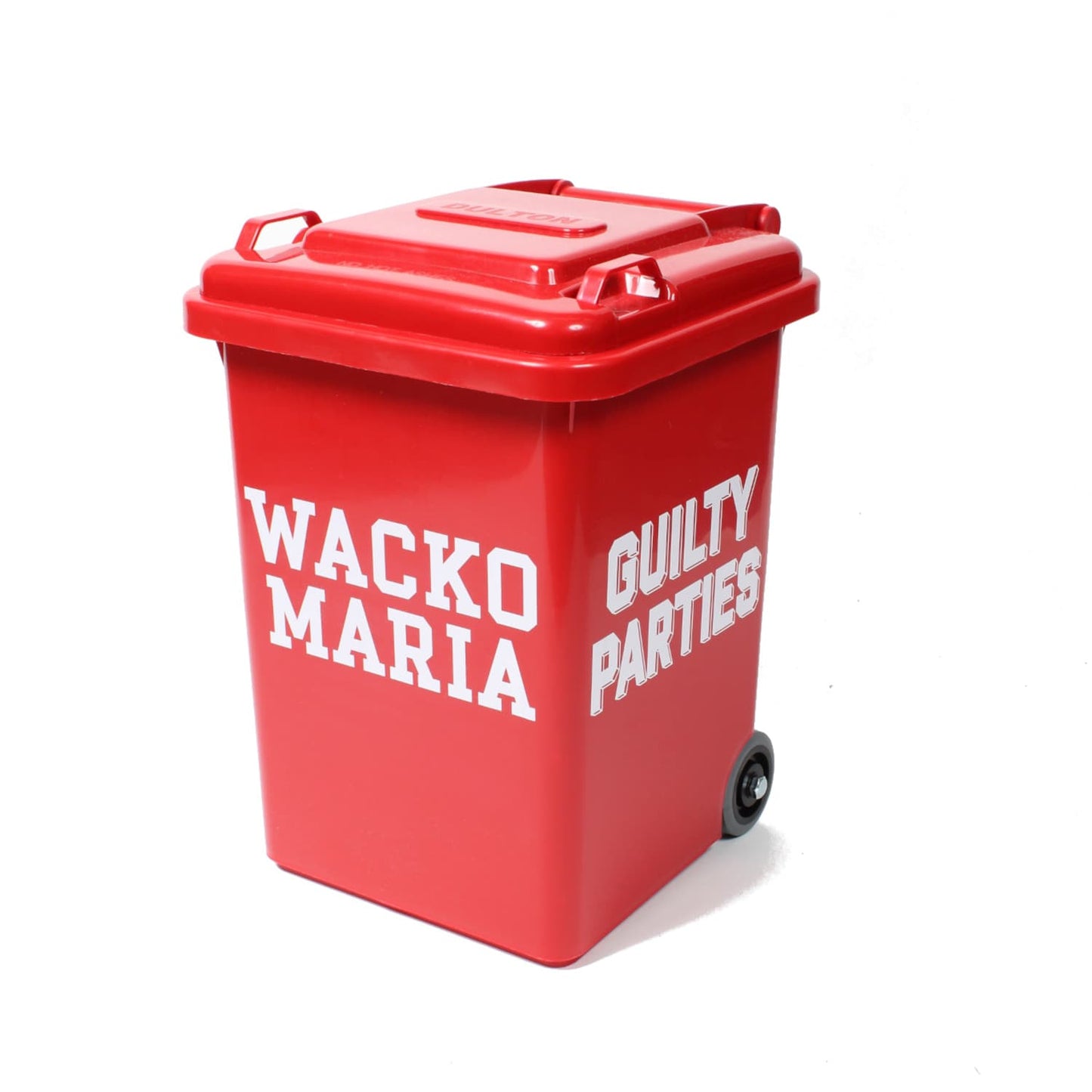 WACKO MARIA(ワコマリア)2024年 秋冬コレクション「天国東京」から、TRASH CAN 24FW-WMA-TC02のレッド