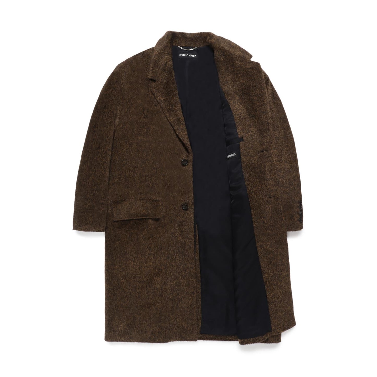 WACKO MARIA | DORMEUIL / ALPACA CHESTERFIELD COAT | 24FW-WMO-CO07