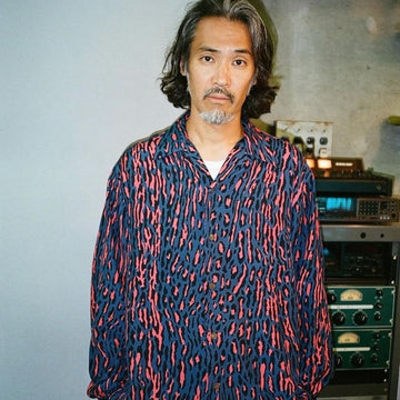 長袖レオパードハワイアンシャツ 24FWE-WMS-HI02 | ワコマリア2024年  