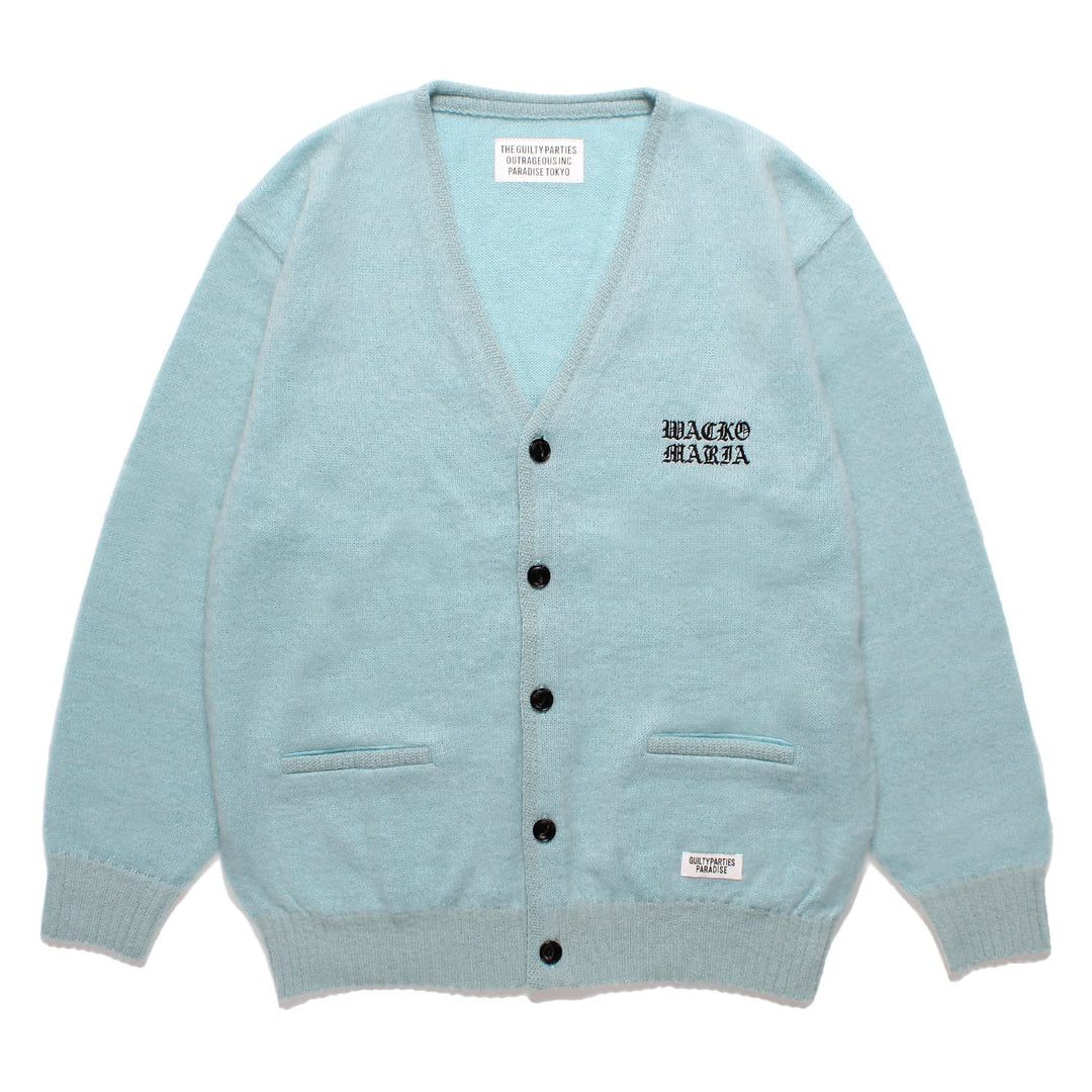 モヘアカーディガン タイプ2 (ブルー) 24SS-WMK-KN06 | ワコマリア2024  