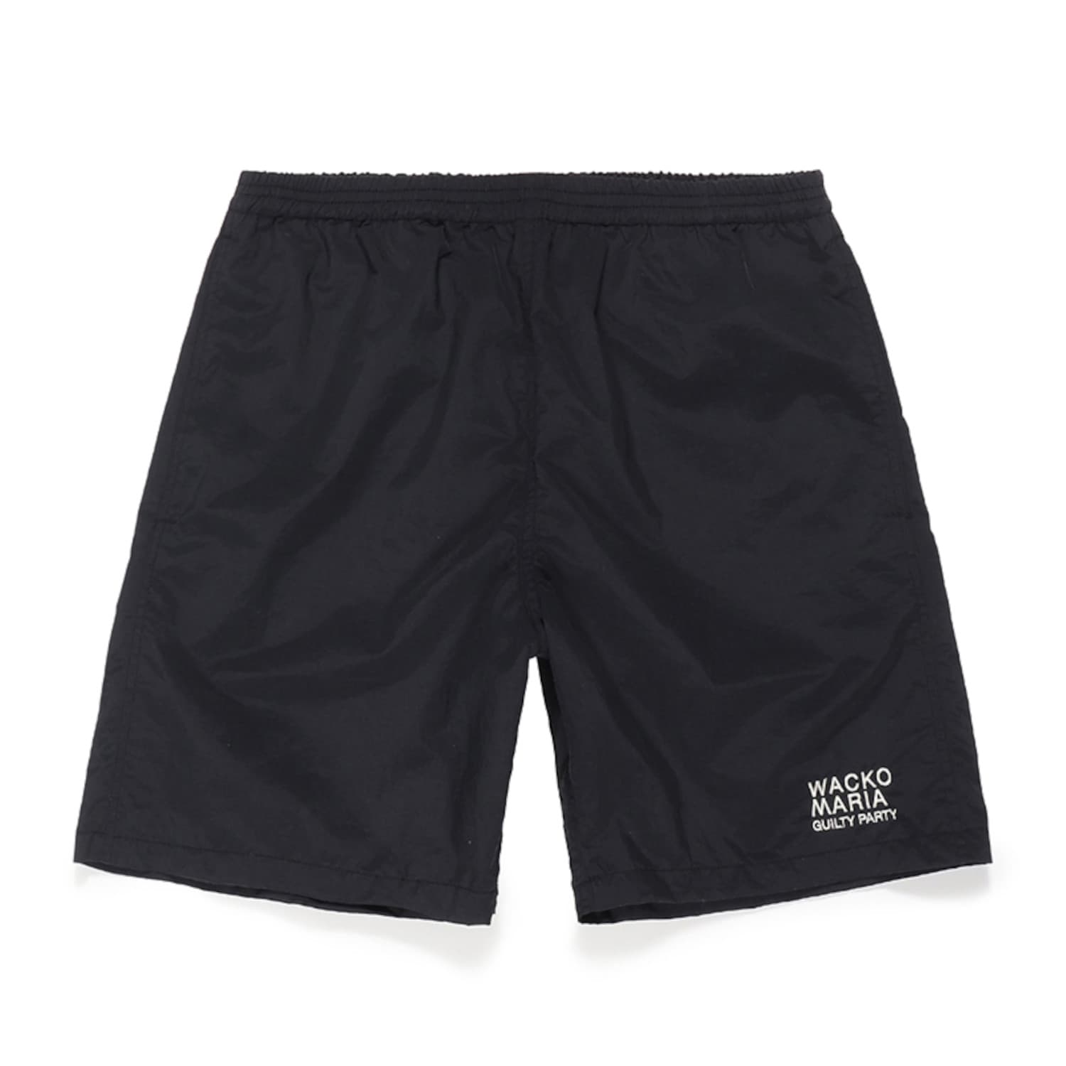 WACKO MARIA | BOARD SHORTS | 24SS-WMP-PT13 - BLACK / Small