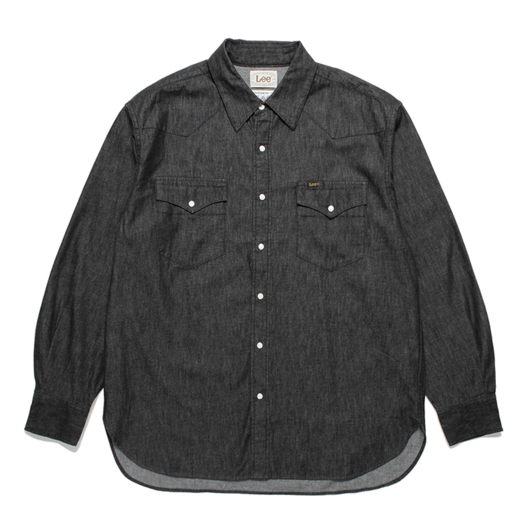 Lee/Denim Western Shirt (Charcoal) 24SS-WMS-LE01 | WACKOMARIA 2024 