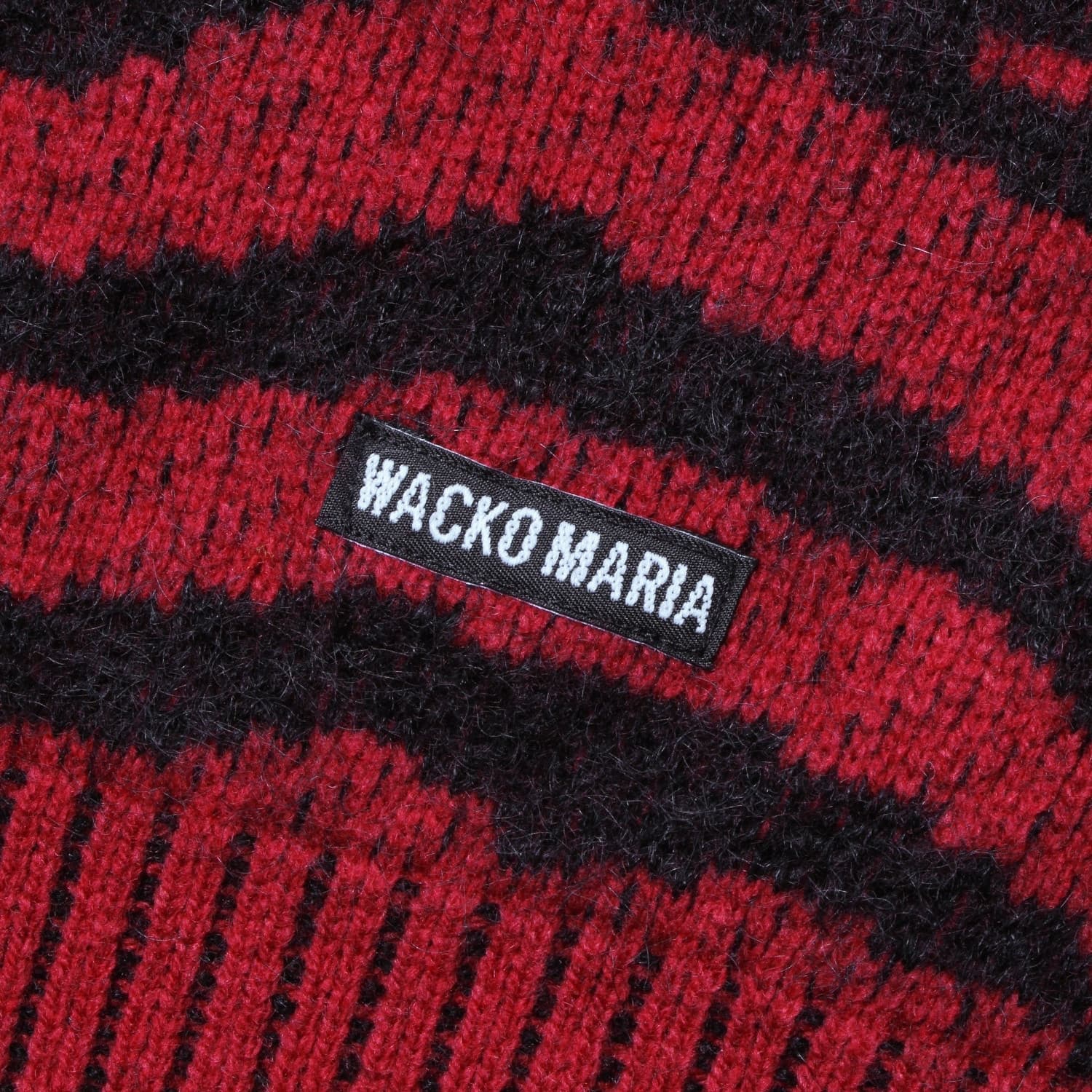 WACKO MARIA タイガーモヘアジャガードニットセーター 25FW-WMK-KN03