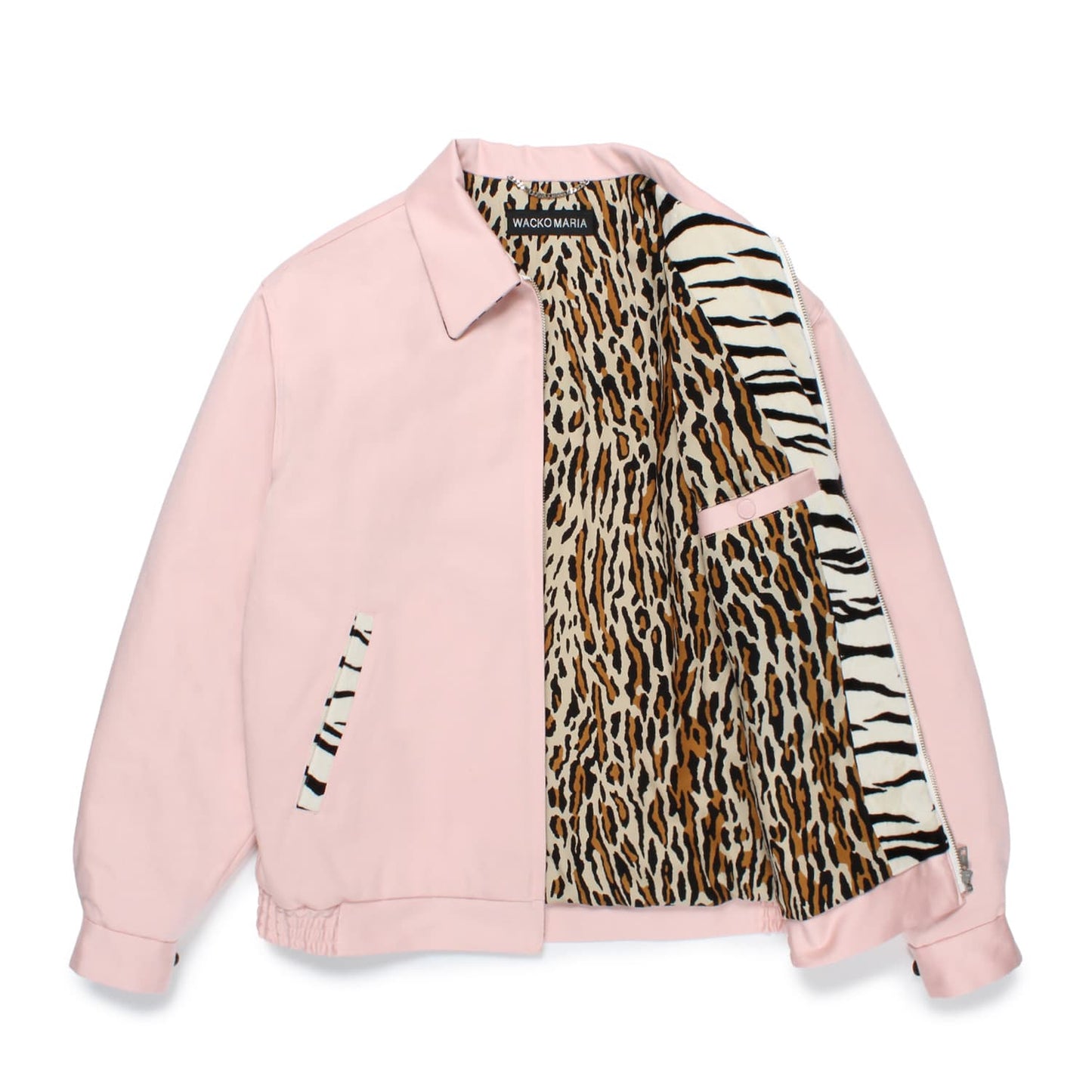 WACKO MARIA（ワコマリア）2025年秋冬コレクション「天国東京」から、50'S JACKET -B- (TYPE-2) 25FW-WMO-BL24のピンク中