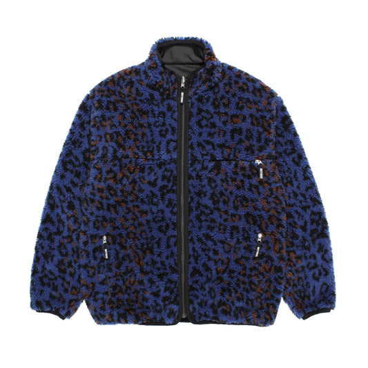 WACKO MARIA（ワコマリア）2025年秋冬コレクション「天国東京」から、REVERSIBLE LEOPARD BOA FLEECE JACKET 25FW-WMO-OD01を入荷致しました。ワコマリア秋冬コレクションの定番になりつつあるリバーシブルレオパードボアフリースジャケット。
今期はブルーの入荷。フリース面