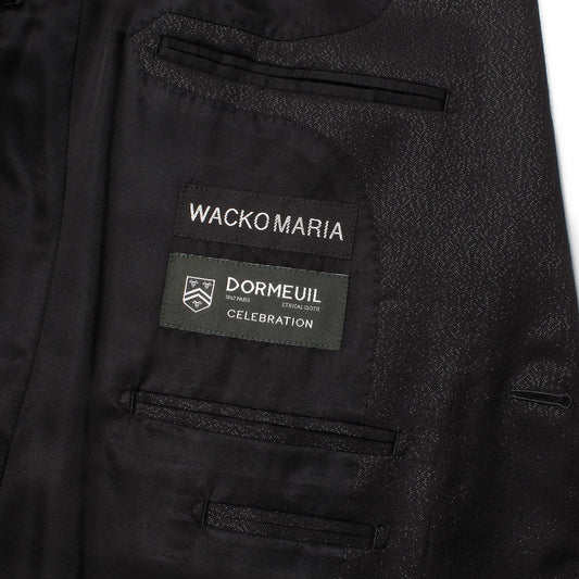 WACKO MARIA | DORMEUIL / GLITTER SINGLE BREASTED JACKET＆ GLITTER PLEATED TROUSERS (TYPE-2)