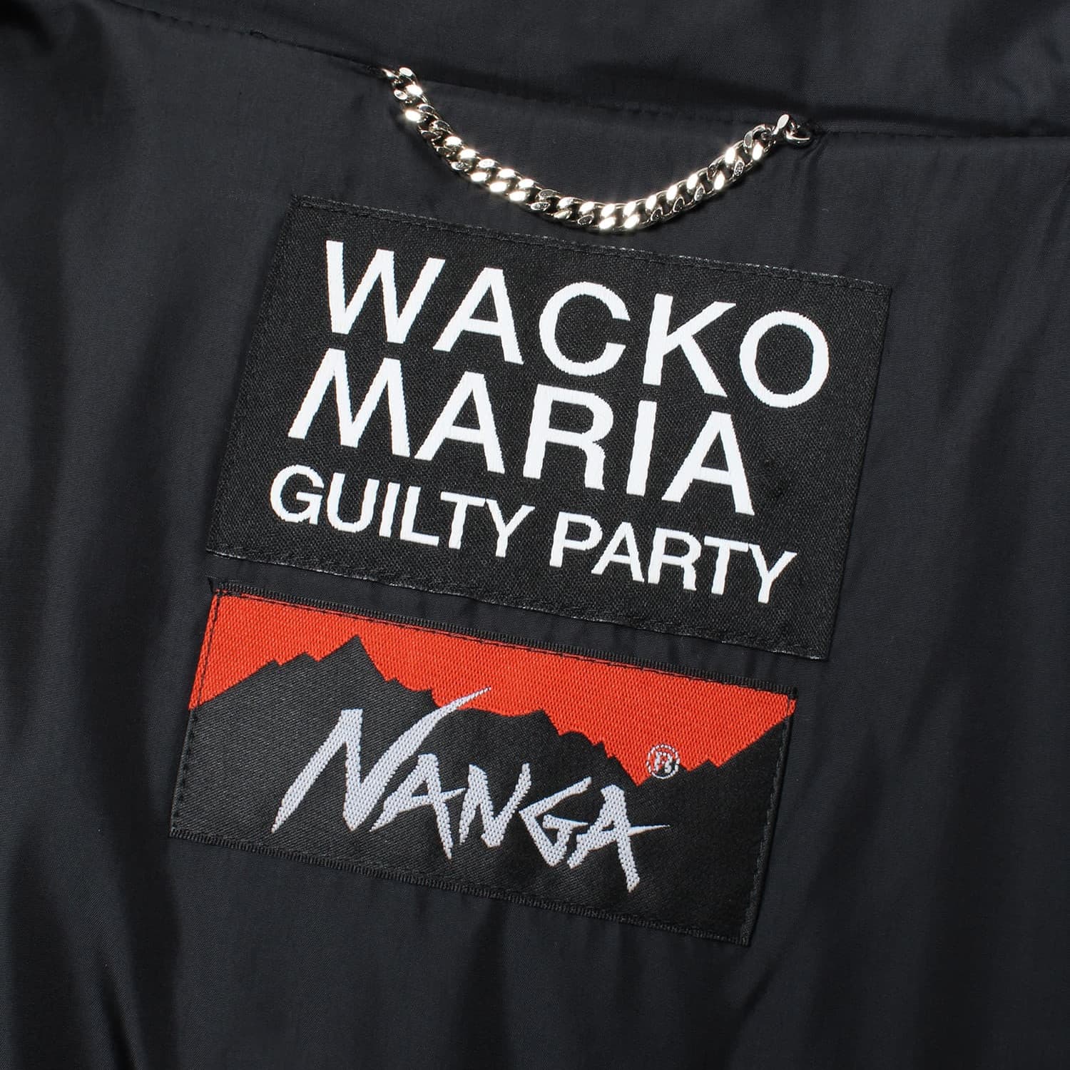 ワコマリア ナンガ / レオパードファーダウンジャケット 25FW-WMO-NA03