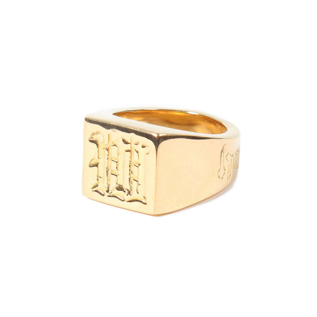 Signet Ring Type 2 WMGP-RG24 (Gold) | WACKOMARIA 2025 Spring 