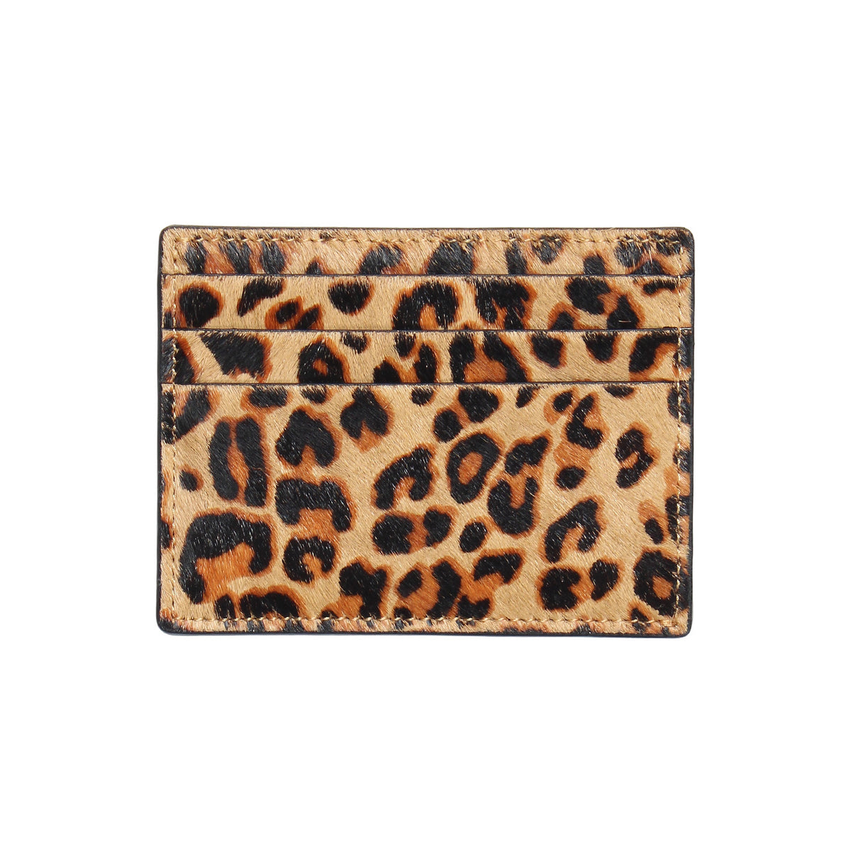 WACKO MARIA | SPEAK EASY / LEOPARD HAIR-ON LEATHER CARD CASE (TYPE-1) | 26FW-WMA-CC03