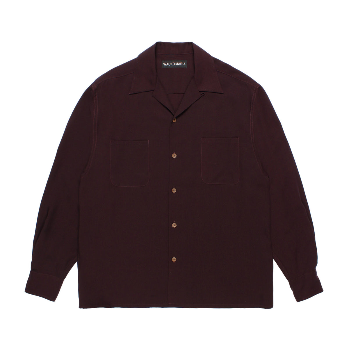 WACKO MARIA | 50'S OPEN COLLAR SHIRT (TYPE-1) | 26FW-WMS-OC03