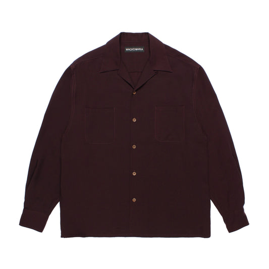 WACKO MARIA | 50'S OPEN COLLAR SHIRT (TYPE-1) | 26FW-WMS-OC03
