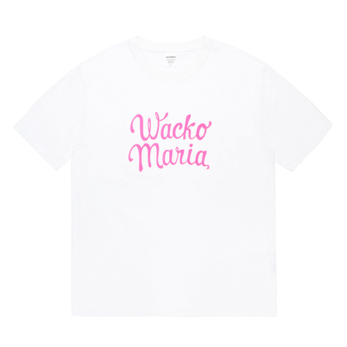 WACKO MARIA（ワコマリア）2026年秋冬コレクション「天国東京」から、Tシャツ WASHED HEAVY WEIGHT CREW NECK T-SHIRT (TYPE-11)&nbsp;26FW-WM-WT14のホワイトを入荷致しました。製品洗い加工を施したヘビーウエイトTシャツボディーを使用し、前面に「WACKO MARIA」のロゴグラフィックをプリント。