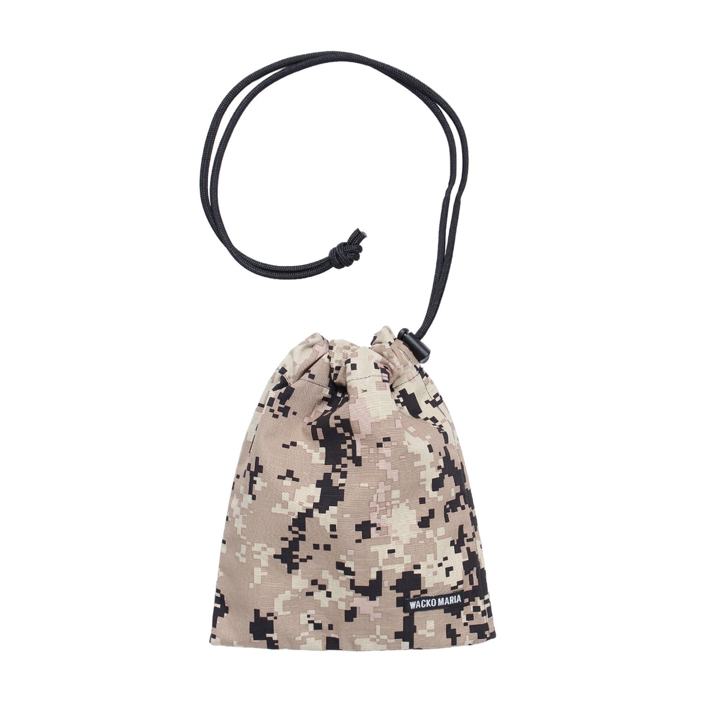 WACKO MARIA | DIGTAL CAMO DRAWSTRING BAG | 26FWE-WMA-BG03