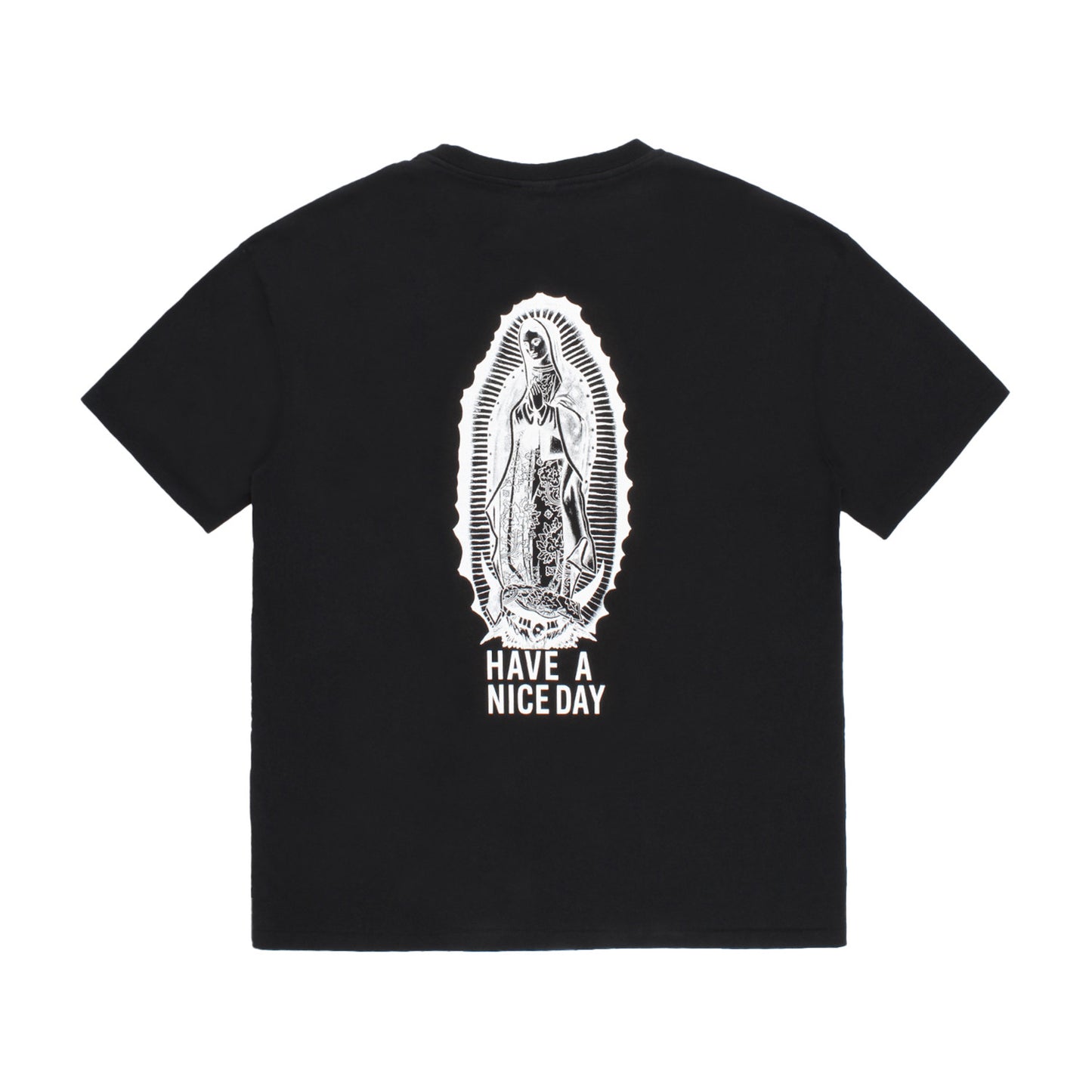WACKO MARIA（ワコマリア）2026年秋冬先行コレクションから、WASHED HEAVY WEIGHT T-SHIRT (TYPE-1) 26FWE-WMT-WT01のブラック背面