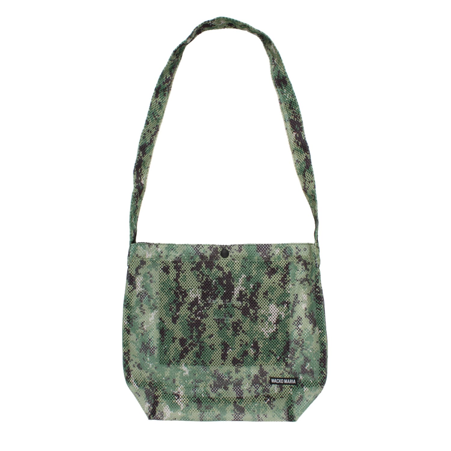 WACKO MARIA（ワコマリア）2026年春夏コレクション「天国東京」から、新進気鋭のブランド「SPEAK EASY」とのコラボレーションショルダーバッグ SPEAK EASY / DIGITAL CAMO MESH SHOULDER BAG 26SS-WMA-BG12を入荷しました。