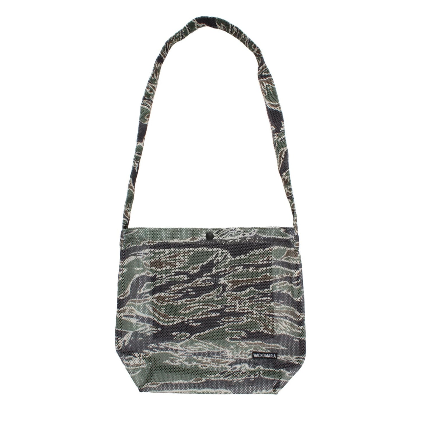 WACKO MARIA（ワコマリア）2026年春夏コレクション「天国東京」から、新進気鋭のブランド「SPEAK EASY」とのコラボレーションショルダーバッグ SPEAK EASY / TIGER CAMO MESH SHOULDER BAG 26SS-WMA-BG13を入荷しました。