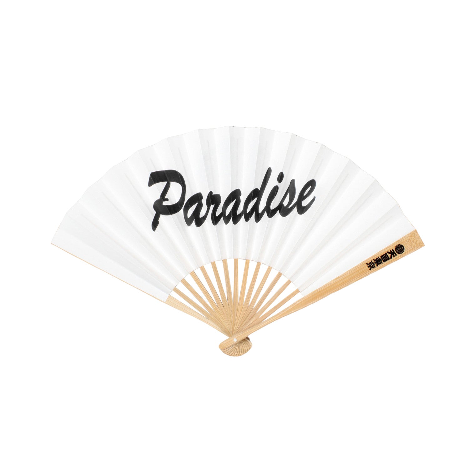 WACKO MARIA（ワコマリア）2026年春夏コレクション「天国東京」から、扇子 26SS-WMA-GG08 ブラック「Paradise
」