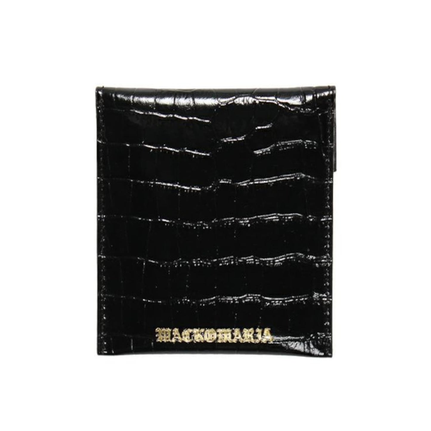 WACKO MARIA（ワコマリア）2025年秋冬コレクション「天国東京」から、EMBOSSED LETAHER PORTABLE ASHTRAY 26SS-WMA-GG09を入荷しました。
クロコダイル柄に型押しされたカウハイドで製作された携帯灰皿。
携帯灰皿としては勿論の事、小銭入れとしてもご利用いただけます。商品下部にWACKO MARIAのロゴプリント。背面。