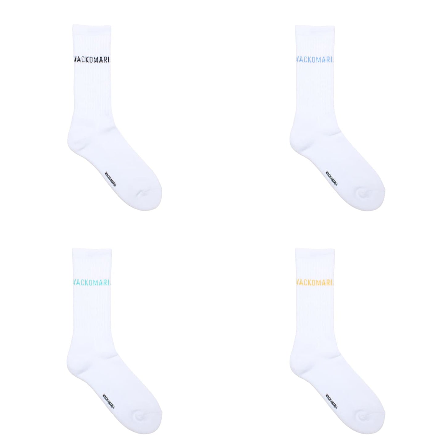 WACKO MARIA | LOGO JACQUARD SOCKS TYPE-3 | 26SS-WMA-SS03