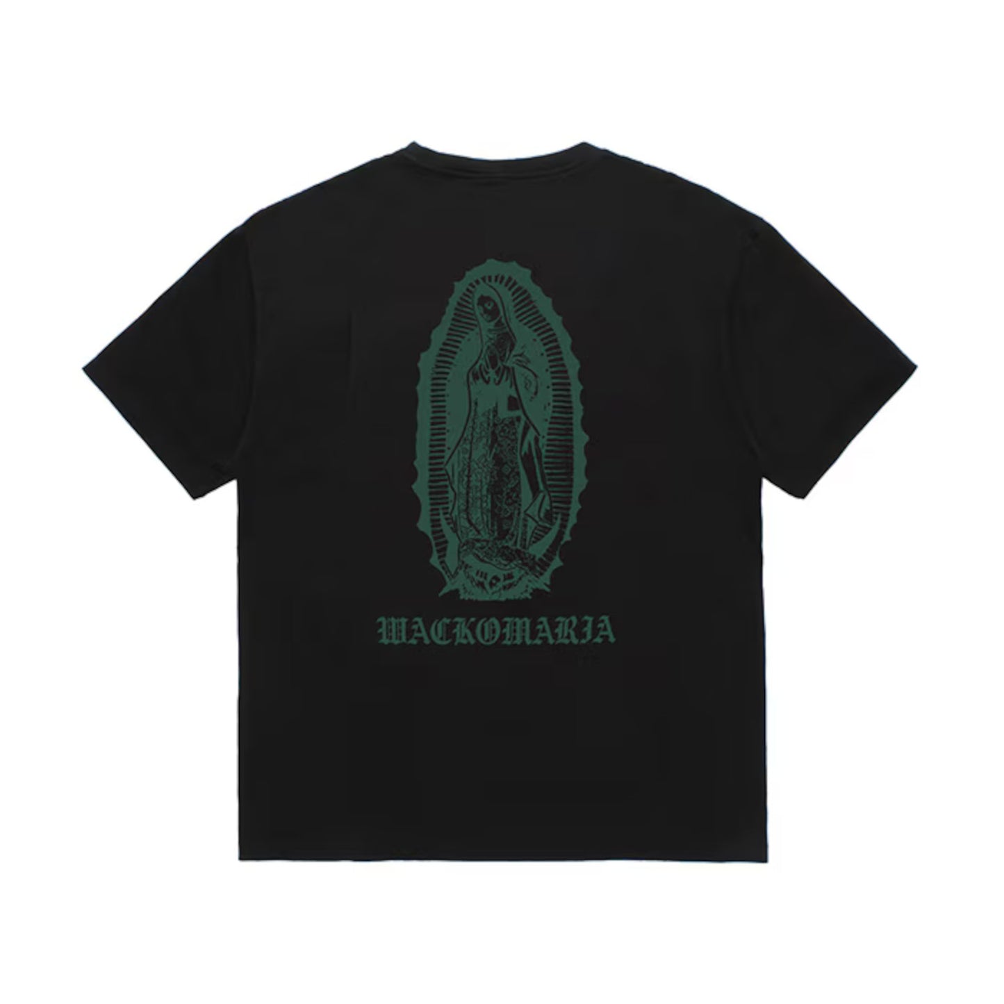 WACKO MARIA（ワコマリア）2026年春夏先行コレクションから、WASHED HEAVY WEIGHT T-SHIRT (TYPE-2) 26SSE-WMT-WT02のブラック。背面