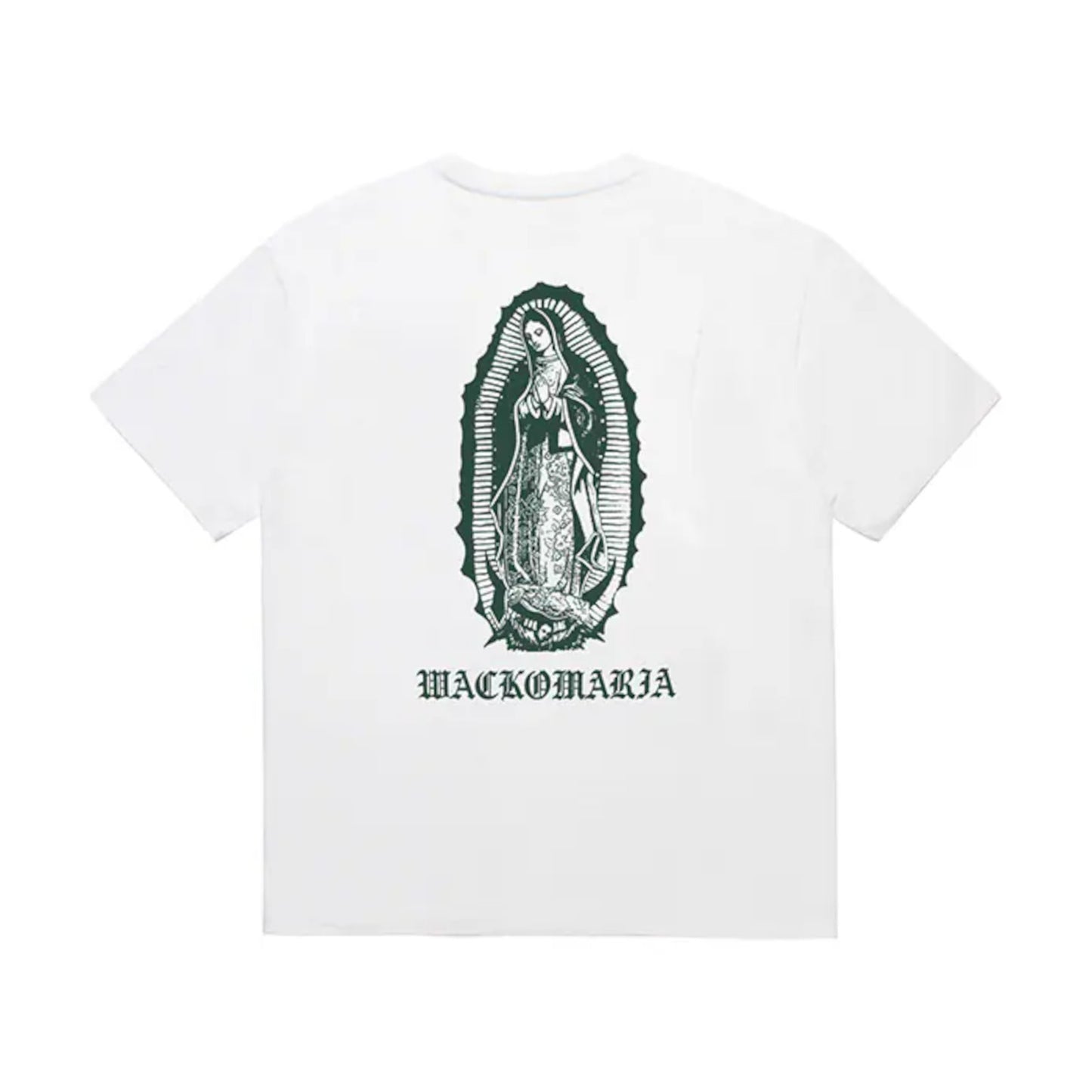 WACKO MARIA（ワコマリア）2026年春夏先行コレクションから、WASHED HEAVY WEIGHT T-SHIRT (TYPE-2) 26SSE-WMT-WT02のホワイト。背面