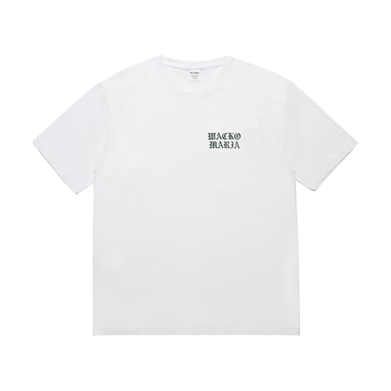 WACKO MARIA（ワコマリア）2026年春夏先行コレクションから、WASHED HEAVY WEIGHT T-SHIRT (TYPE-2) 26SSE-WMT-WT02のホワイト。前面