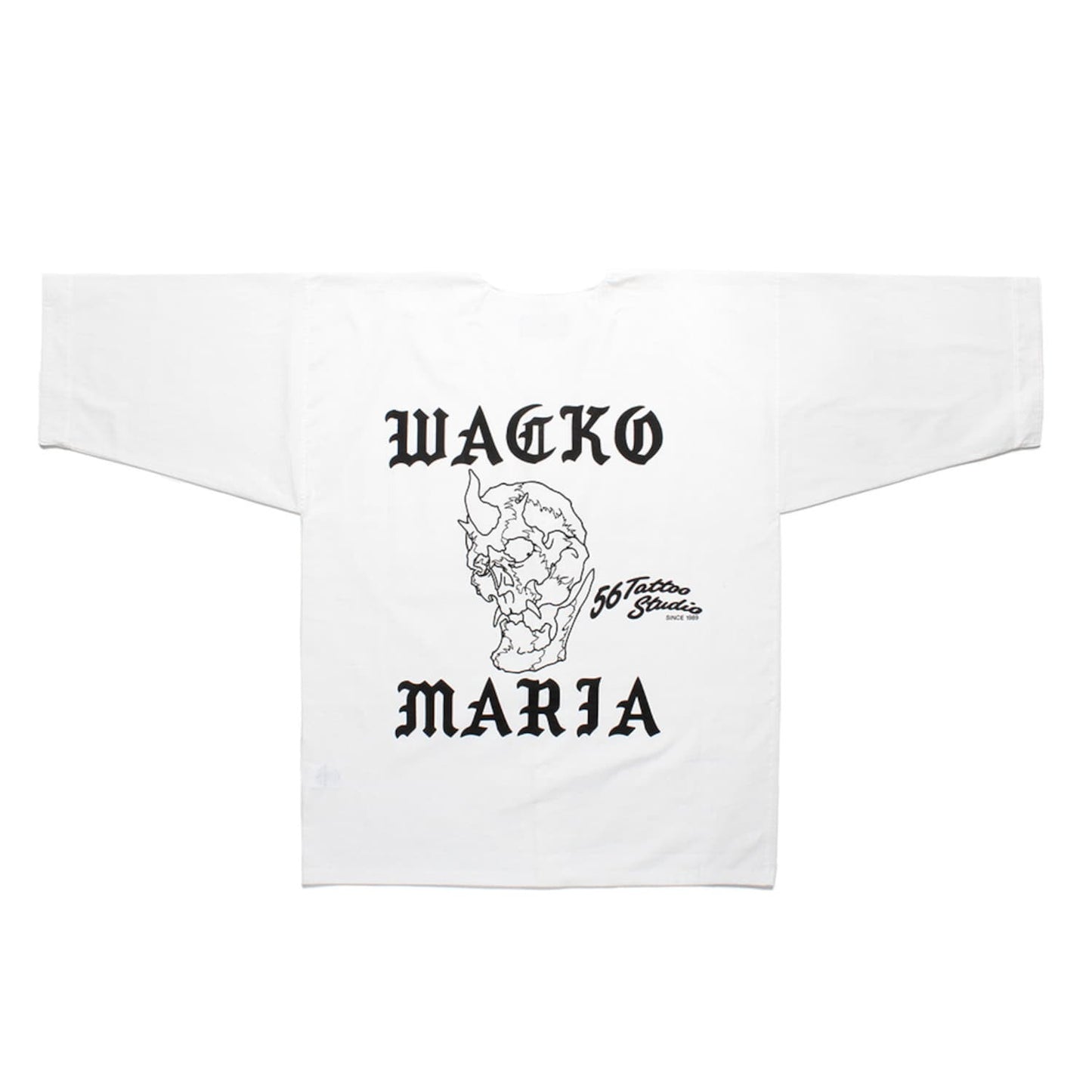 WACKO MARIA2024年春夏コレクション-56 TATTOO STUDIO / DABO SHIRT-56TS-WM-DB04-WH-Back