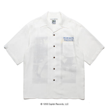 Blue Note Hawaiian Shirt Type 2 (White) BLUENOTE-WM-HI02 