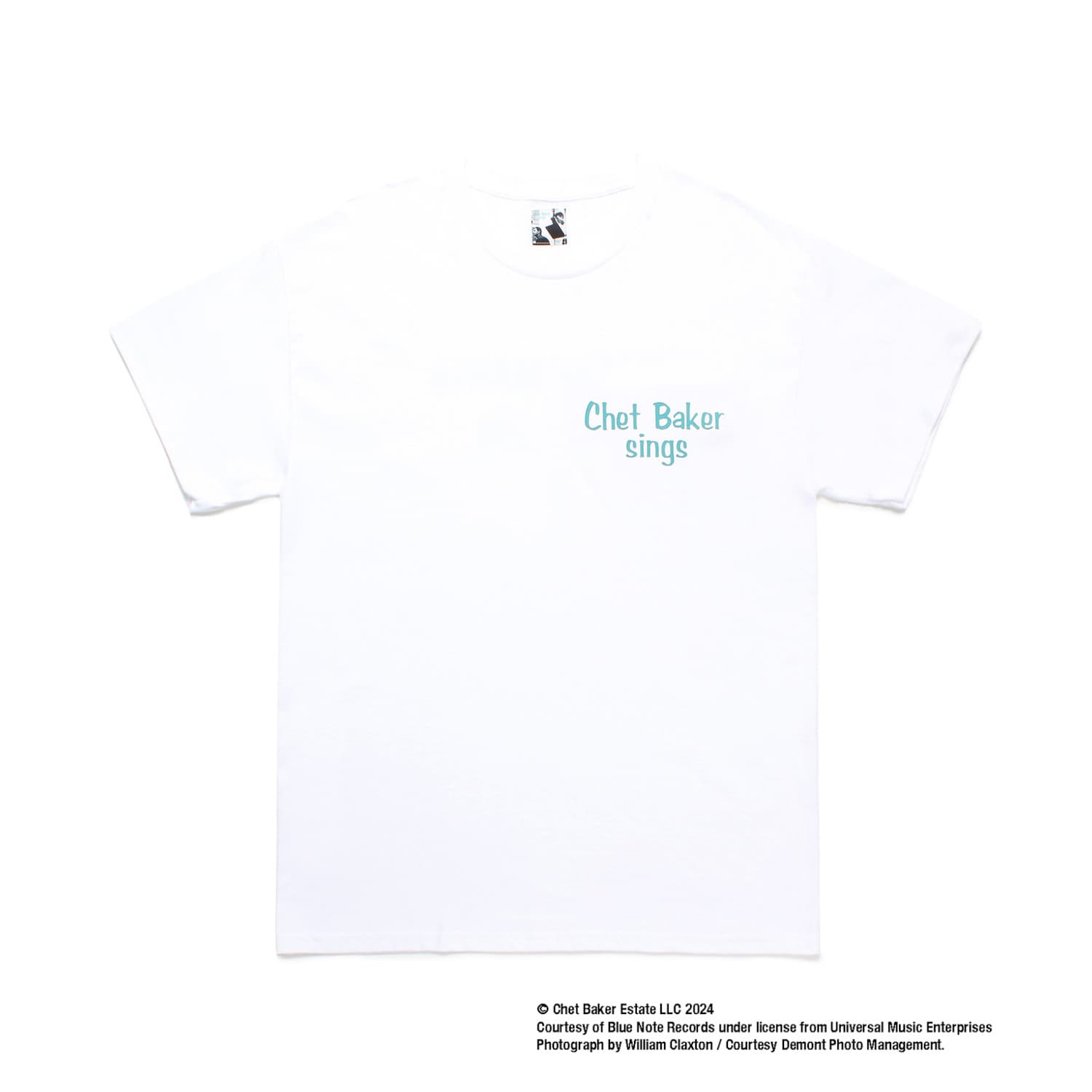 チェットベイカー/クルーネックTシャツ (タイプ1) CHETBAKER-WM-TEE01 | ワコマリア2024年秋冬コレクション