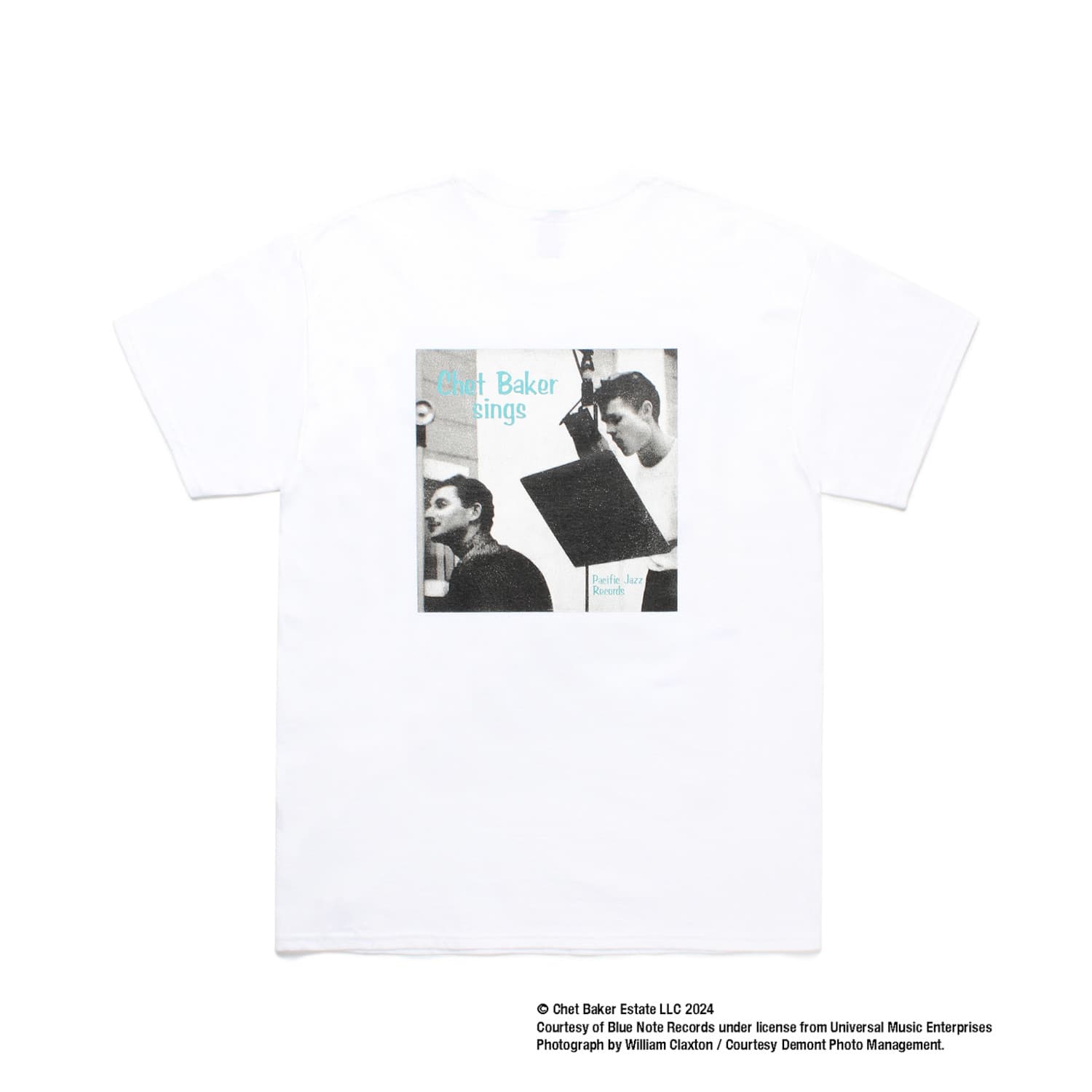 チェットベイカー/クルーネックTシャツ (タイプ1) CHETBAKER-WM-TEE01 | ワコマリア2024年秋冬コレクション –  CRACKER'S BABIES