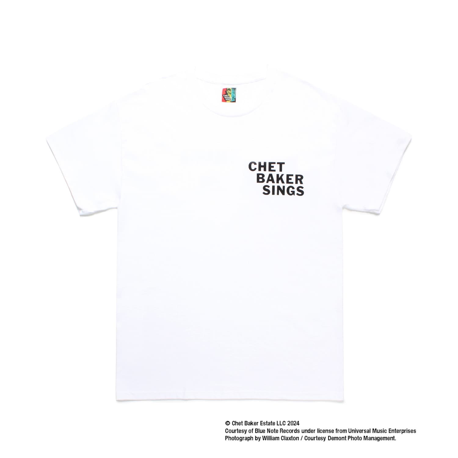 チェットベイカー/クルーネックTシャツ (タイプ2) CHETBAKER-WM-TEE02 | ワコマリア2024年秋冬コレクション