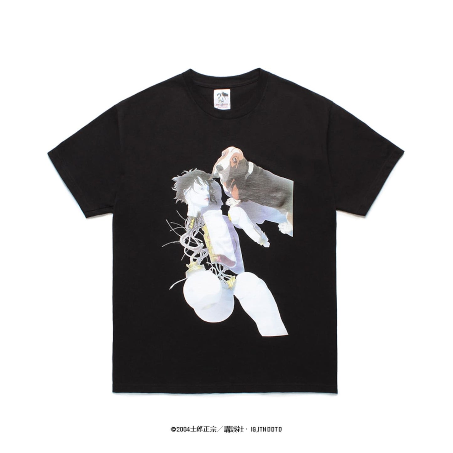 WACKO MARIA2024年春夏コレクション-INNOCENCE-GHOST IN THE SHELL 2 T-SHIRT (TYPE-1)-WM-TEE01-BACK-FRONT