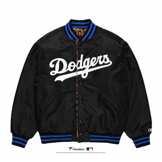 WACKO MARIA（ワコマリア）2026年秋冬コレクション「天国東京」から、世界最高峰のプロ野球リーグである「MLB」とのオフィシャルコラボレーションバーシティージャケット MLB / REVERSIBLE VARSITY JACKET (TYPE-2) MLB-WM-BL02 (ロサンゼルス・ドジャース) A面前面