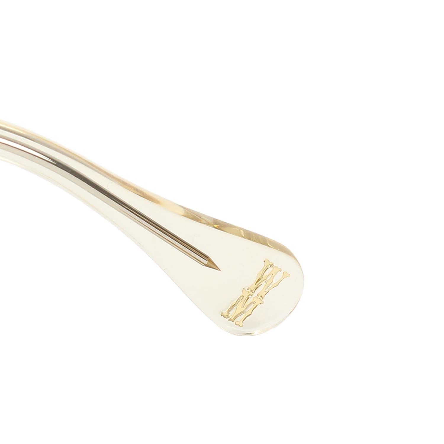 WACKO MARIA（ワコマリア）2025年秋冬コレクション「天国東京」より、アイウェアブランドの「JULIUS TART OPTICAL(ジュリアスタートオプティカル)」とのオフィシャルコラボレーションサングラスJULIUS TART OPTICAL / AR 46 TART-WM-EW11 シャンパンを入荷致しました。テンプル端