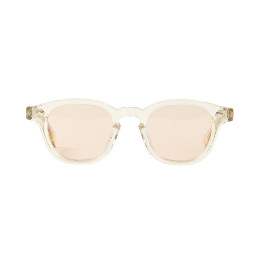 WACKO MARIA（ワコマリア）2025年秋冬コレクション「天国東京」より、アイウェアブランドの「JULIUS TART OPTICAL(ジュリアスタートオプティカル)」とのオフィシャルコラボレーションサングラスJULIUS TART OPTICAL / AR 46 TART-WM-EW11 シャンパンを入荷致しました。正面