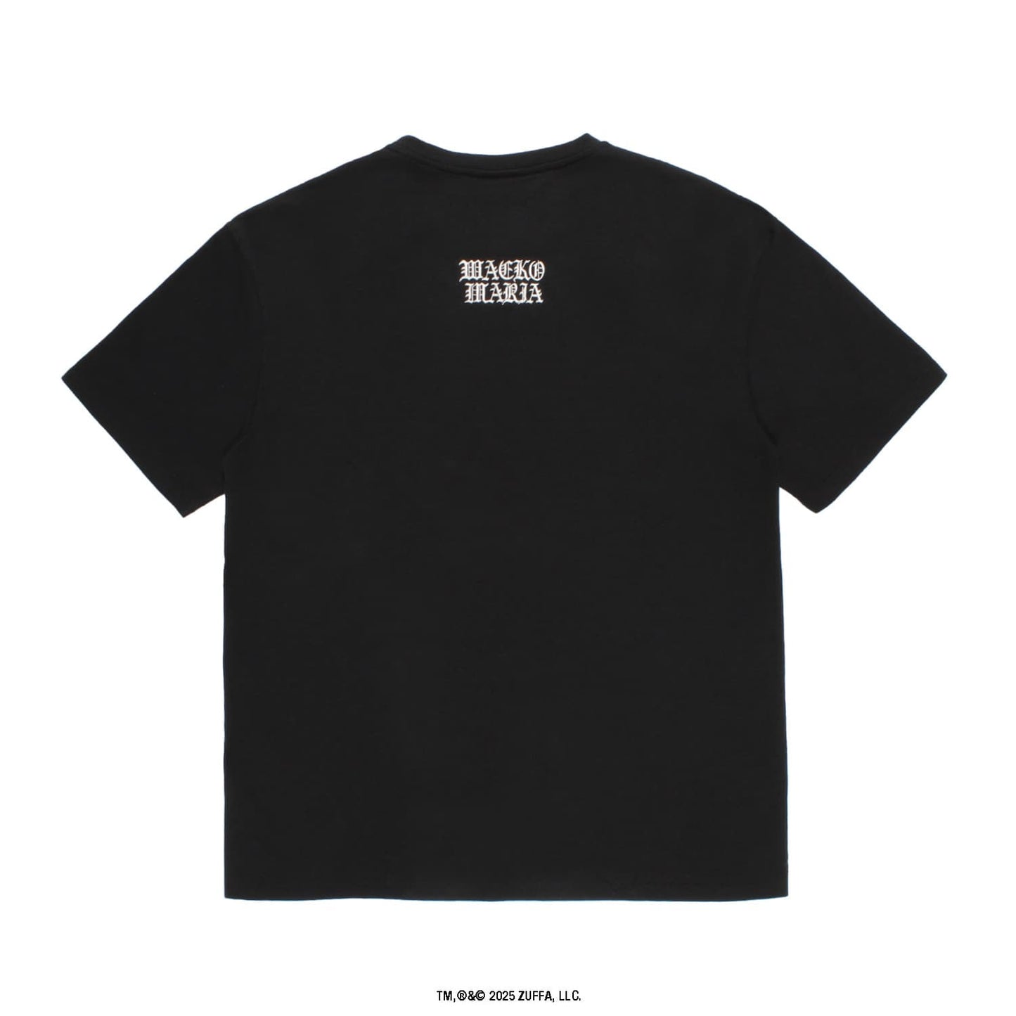 WACKO MARIA（ワコマリア）2026年春夏コレクション「天国東京」から、アメリカの総合格闘技団体の「UFC」とのオフィシャルコラボレーションTシャツ UFC / WASHED HEAVY WEIGHT T-SHIRT (TYPE-4) UFC-WM-WT04のブラック背面
