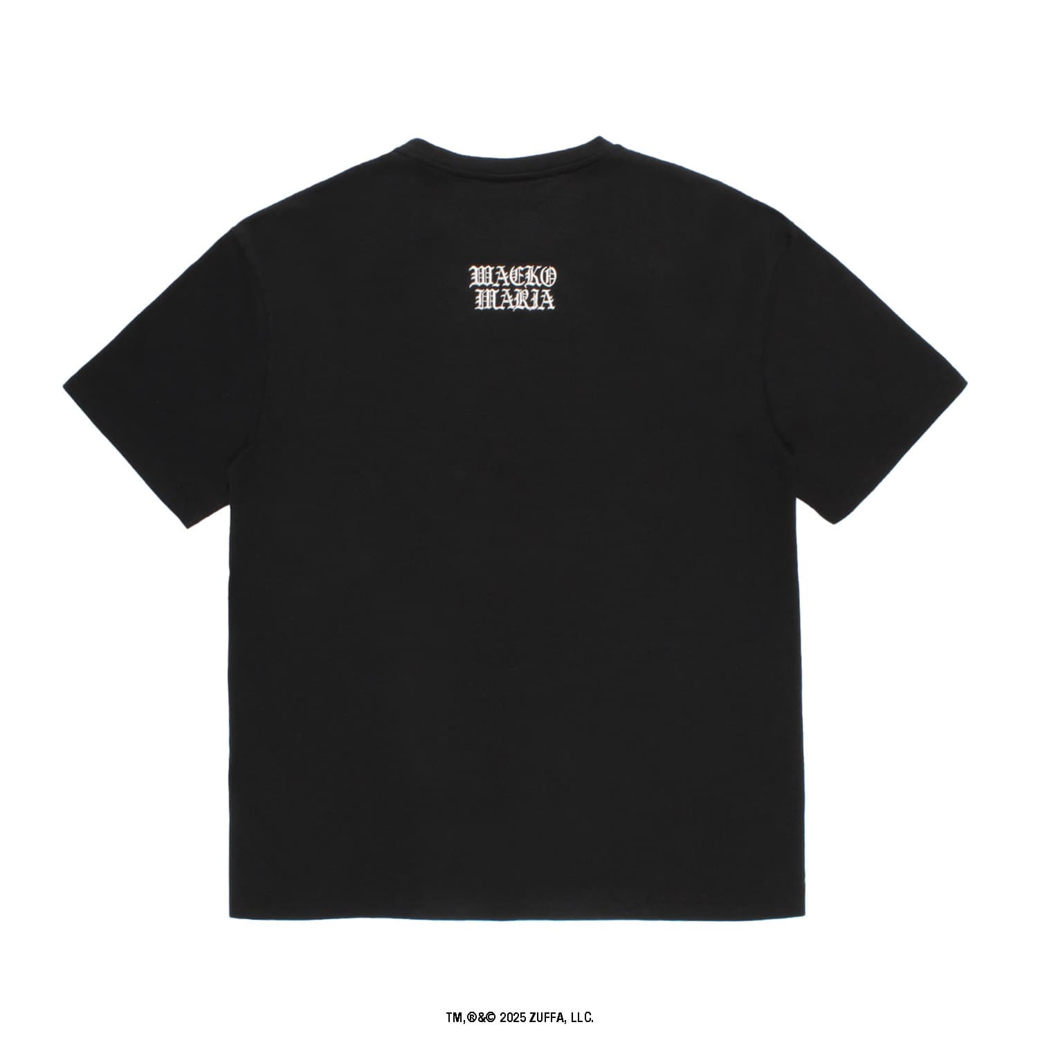 WACKO MARIA（ワコマリア）2026年春夏コレクション「天国東京」から、アメリカの総合格闘技団体の「UFC」とのオフィシャルコラボレーションTシャツ UFC / WASHED HEAVY WEIGHT T-SHIRT (TYPE-4) UFC-WM-WT04のブラック背面