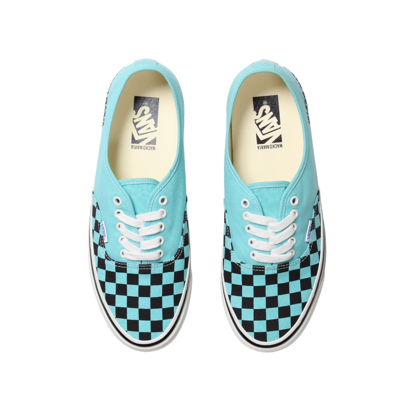 WACKO MARIA（ワコマリア）2025年秋冬先行コレクションから、アメリカのスニーカーブランド「VANS(バンズ)」社とのコラボレーションで制作されたローカットスニーカー VANS / LX AUTHENTIC 44 VANS-WM-SH07 ホワイト。上部