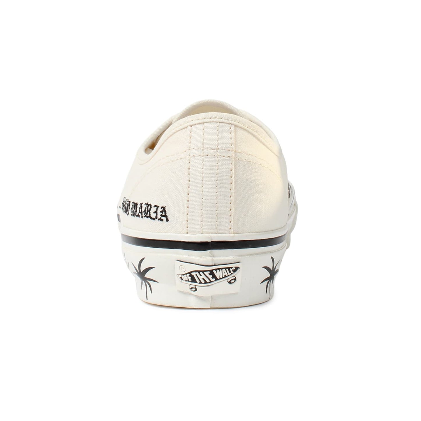 WACKO MARIA（ワコマリア）2025年秋冬先行コレクションから、アメリカのスニーカーブランド「VANS(バンズ)」社とのコラボレーションで制作されたローカットスニーカー VANS / LX AUTHENTIC 44 VANS-WM-SH07 ホワイト。後部