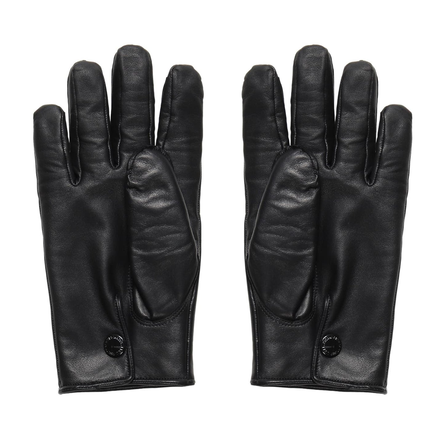 WACKO MARIA（ワコマリア）2025年秋冬コレクション「天国東京」から、シープスキンで製作されたレザーグローブ LEATHER GLOVE 25FW-WMA-GL01。裏面