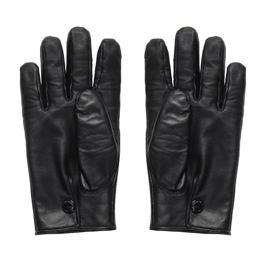 WACKO MARIA（ワコマリア）2025年秋冬コレクション「天国東京」から、シープスキンで製作されたレザーグローブ LEATHER GLOVE 25FW-WMA-GL01。裏面
